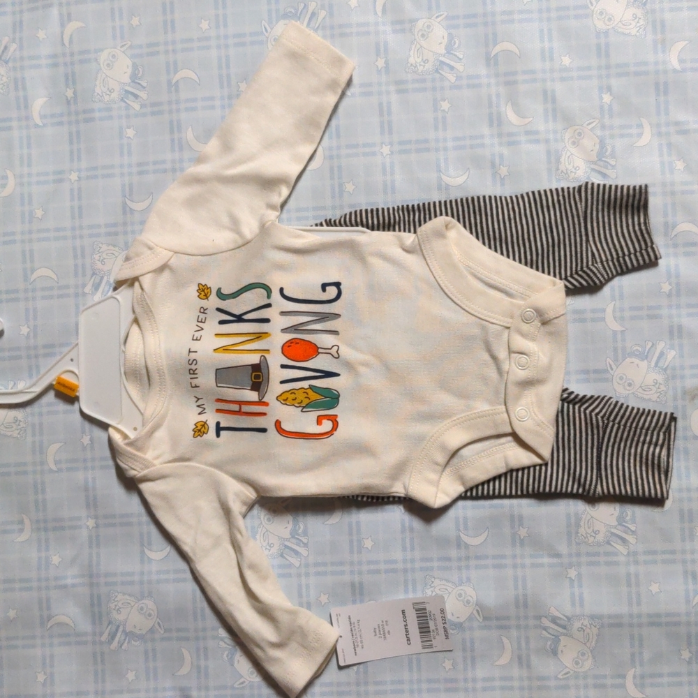 First Thanksgiving Newborn Outfit